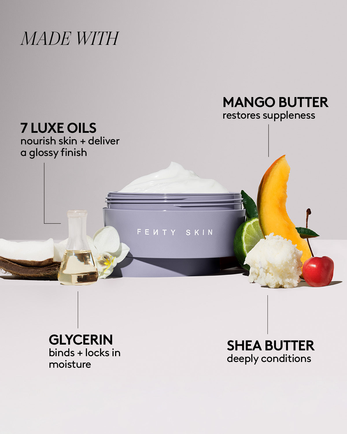 Butta Drop Whipped Oil Body Cream with Tropical Oils + Shea Butter — Citrus Sorbet - 图片 5